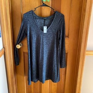 Dark gray wash dress, super soft.